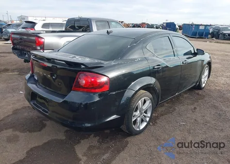 2012 Dodge Avenger Se from USA, damaged, VIN 1C3CDZAG8CN290940